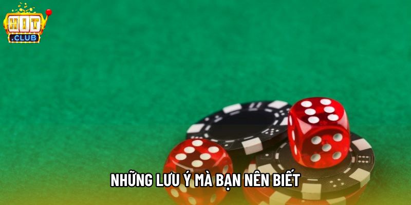 Những lưu ý mà bạn nên biết Những lưu ý mà bạn nên biết