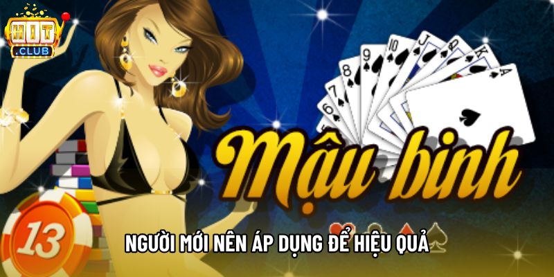 Người mới nên áp dụng để hiệu quả Người mới nên áp dụng để hiệu quả