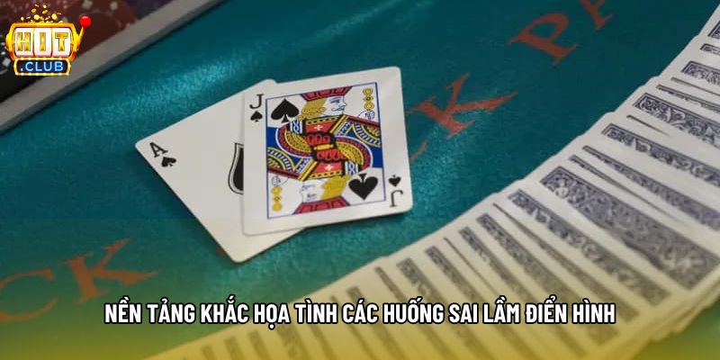 Nền tảng khắc họa tình các huống sai lầm điển hình Nền tảng khắc họa tình các huống sai lầm điển hình
