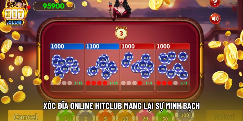 Xóc đĩa online hitclub mang lại sự minh bạch Xóc đĩa online hitclub mang lại sự minh bạch
